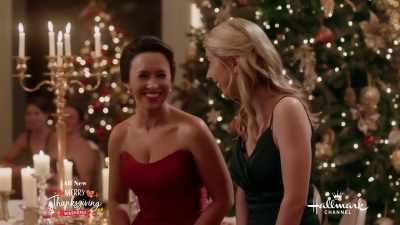 (upbeat traditional
Irish music playing) - Christmas at Castle Hart