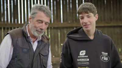 Upgrade a motorbike. Ah, well done, - Our Yorkshire Farm