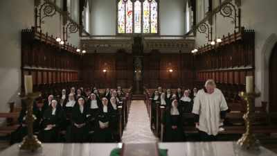  [uplifting choral music] - Sister Boniface Mysteries