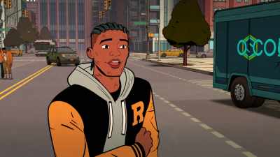 [♪ uplifting music playing] - Your Friendly Neighborhood Spider-Man