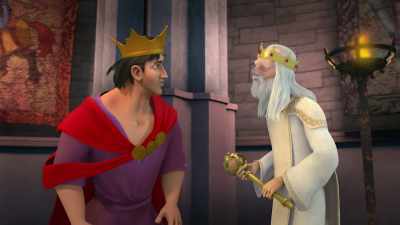[uplifting music playing] - The Swan Princess: A Fairytale Is Born