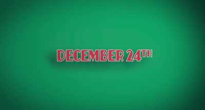 [uplifting music playing] - Father Christmas Is Back