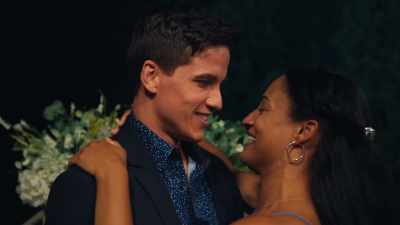 (uplifting romantic music) - The Engagement Dress
