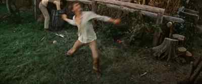 Urgh, why, I ought to.. Aah! - The Unsinkable Molly Brown
