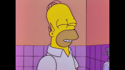 Urinal fresh. - The Simpsons