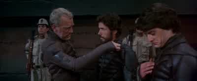 Urine and feces are processed in the thigh pads - Dune