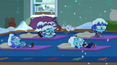 - Urrrgghhhhh!
(Ice explodes) - Total DramaRama