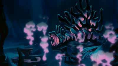 Ursula Come in Come in my childWe mustn't lurk in doorways It's rudeOne might question your upbringing chuckles - The Little Mermaid