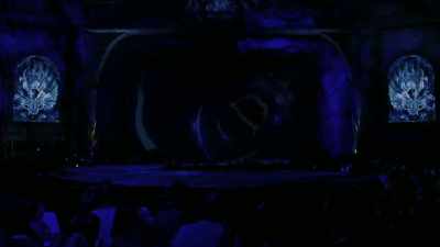 [Ursula groaning, distorted] - The Little Mermaid Live!