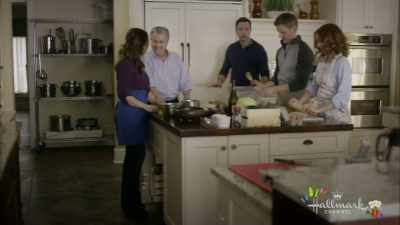 Us cooking together - Moonlight in Vermont