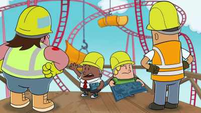 -Us? Design tree houses?
-On an unlimited budget? - The Epic Tales of Captain Underpants