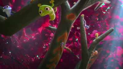 Us geckos are great at hiding, aren't we? - Spirit Rangers