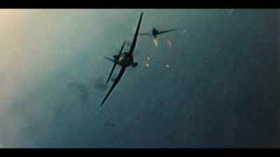US pilots shoot down
a dozen Japanese fighters. - World War II: From the Frontlines