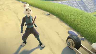 [Usagi gasps] - Samurai Rabbit: The Usagi Chronicles
