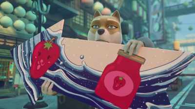 -[Usagi yells]
-[thuds] - Samurai Rabbit: The Usagi Chronicles