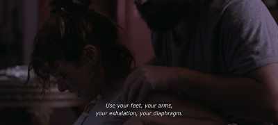 Use your feet, use your arms. - The Pink Cloud
