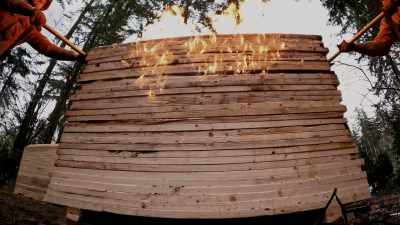 Use your Pulaskis!
Bring down those 2x4s. - Fire Country
