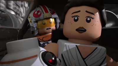 Use the Force Luke - The Lego Star Wars Holiday Special