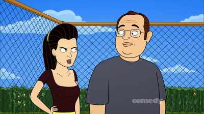 Use the rage, and remember
to keep your chin up - Corner Gas Animated
