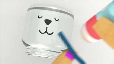Use your trusty glue stick - Gabby's Dollhouse