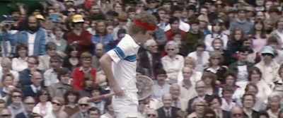 Useless fucking umpires in this place! - McEnroe