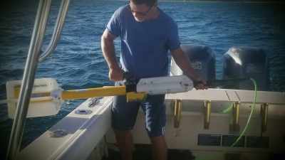 Using a magnetometer, - Beyond Oak Island
