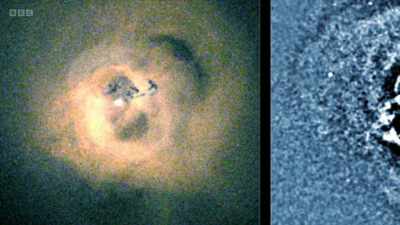 Using an X-ray telescope
called Chandra, - Secrets of Size: Atoms to Supergalaxies