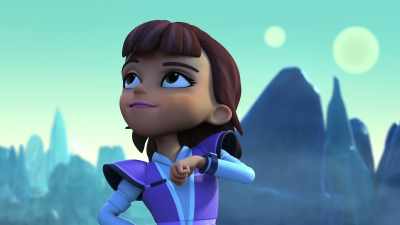 Using my exceptional tracking skills - Ready, Jet, Go! Space Camp: The Movie