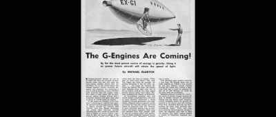 Using it as power
future aircraft - The Lost Century: And How to Reclaim It