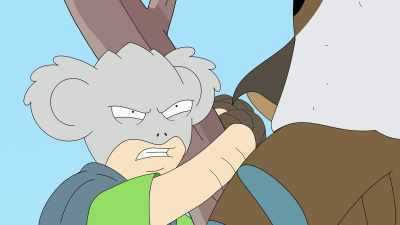 Using my own superhero
identity against me... villainous! - Koala Man