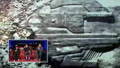 Using side scan sonar equipment - The Osbournes Want to Believe