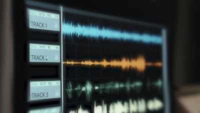 Using the basic audio
editor software, Audacity, - Post Malone: On His Terms