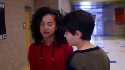 Using words that wouldn't
get me suspended. - Andi Mack