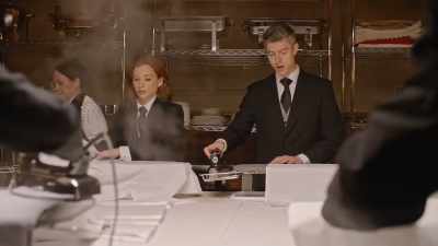Usually, the butler is expected
to prepare the tablecloths, - Butlers in Love