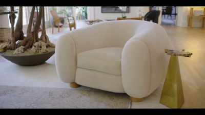 Usually vintage pieces. - The History of Home Narrated by Nick Offerman