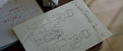 Utako drew this. It's exactly like them. - You Are the Apple of My Eye