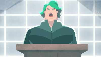 V-I-L-E. Valuable Imports, Lavish Exports. - Carmen Sandiego