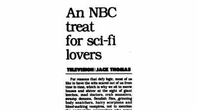 V was the number one
mini-series in America, - Hollywood Dreams & Nightmares: The Robert Englund Story