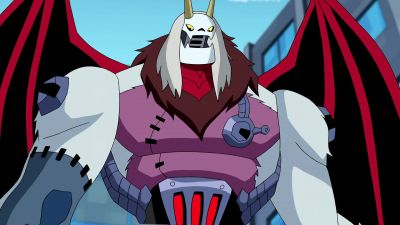 >> V.V. Argost: [ CHUCKLES ]
THIS TAIL DOES COME IN HANDY. - Ben 10: Omniverse