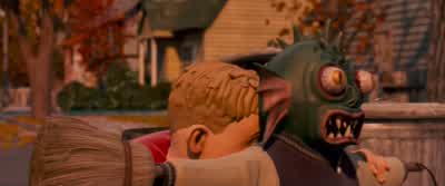 All right little vacuum cleaner dummy I'm gonna move you into positionYou don't be scaredThat's not how I trained youI love you vacuum cleaner dummy - Monster House