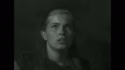 -Vad ser hon? - The Seventh Seal