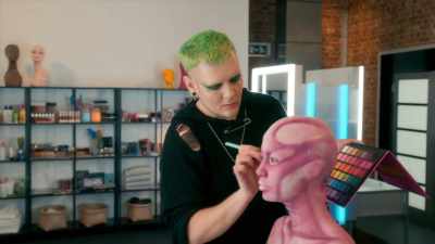 [Val] I think that looks
absolutely astonishing. - Glow Up: Britain's Next Make-Up Star