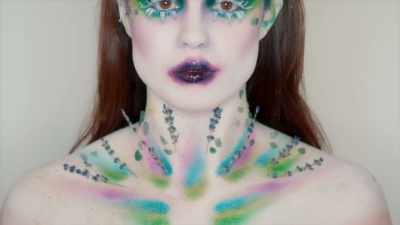 [Val] This is a haunting,
ethereal, incredibly accomplished, - Glow Up: Britain's Next Make-Up Star