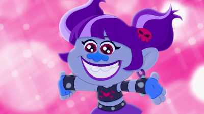 ‐ Val? What's happening?
‐ Excellent question, Poppy. - Trolls: TrollsTopia