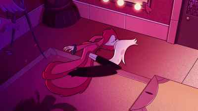 -[Valentino growls]
-[Angel gasps] - Hazbin Hotel