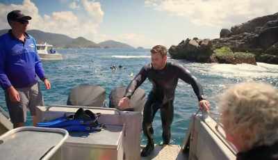 Valerie: How was it? - Shark Beach With Chris Hemsworth