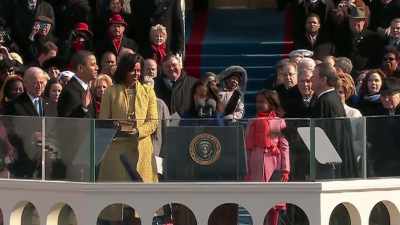 [Valerie Jarrett]
It took my breath away, - First Ladies