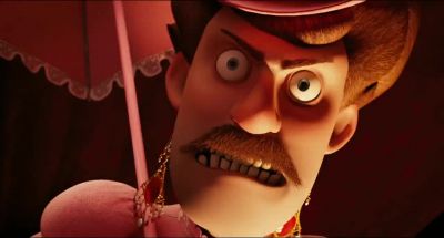 -Vampire.
-Bite toes! - Hotel Transylvania