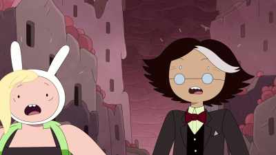 [ Vampires hissing,
growling ] - Adventure Time: Fionna & Cake