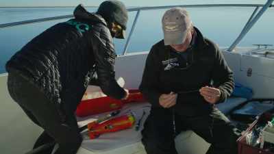 Van camera technologie die
nog nooit eerder op Cape Cod is gebruikt. - Return of the White Shark